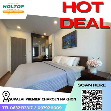 #R7116 🎉 231068 Condo for rent  Supalai Premier Charoen Nakhon