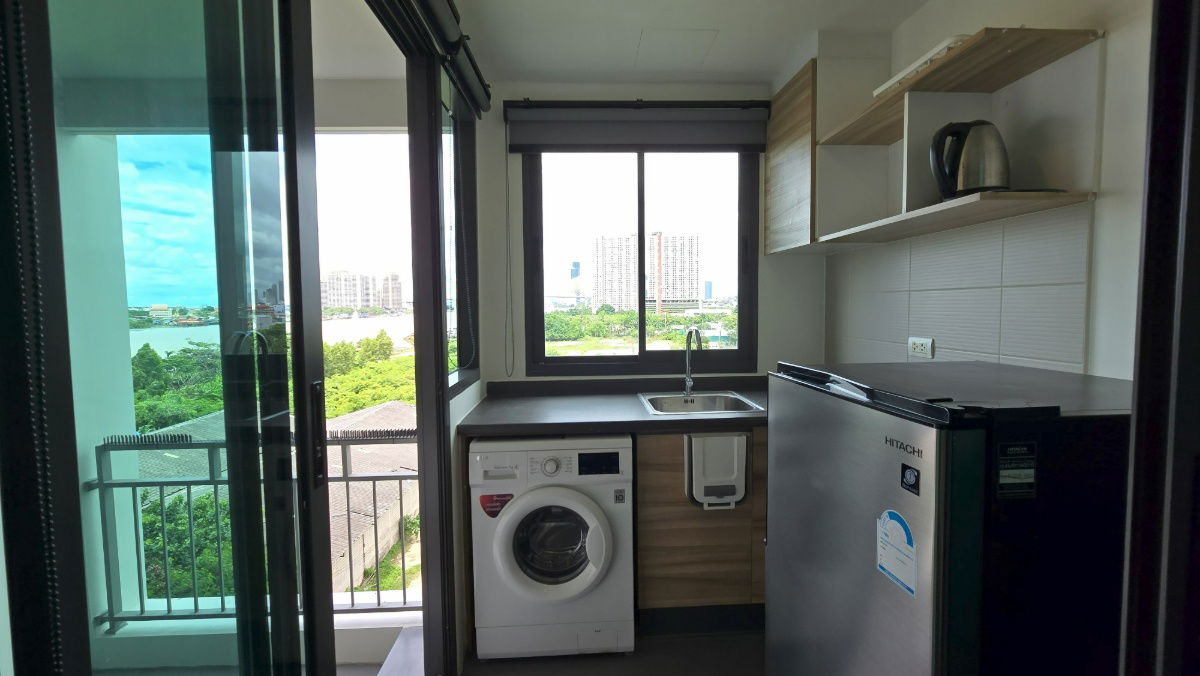 รูป ให้เช่าคอนโดริมแม่น้ำ U Delight Residence Riverfront Rama 3 ทำเลดี ติดถนนพระราม 3 ใกล้สาทร สีลม - รูปที่ 5/14