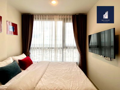 เช่าคอนโด MRT ห้วยขวาง : XT Huaikhwang 🚊MRT ห้วยขวาง 75ม. 1ห้องนอน ชั้นสูง ใกล้ลิฟท์ พร้อมอยู่ ห้องตรงปก!