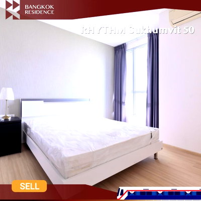 ขายคอนโด : 🩷ดีลพิเศษ!  ห้องกว้าง ราคาดี Rhythm Sukhumvit 50, Near BTS อ่อนนุช