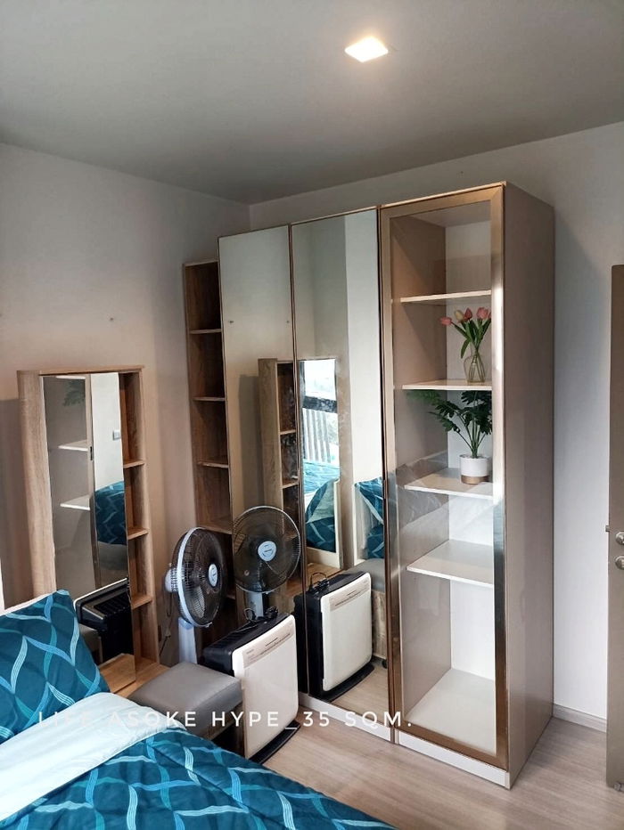 รูป 🎉Ready to RENT, available room at Life Asoke Hype 1 bedroom plus with very convenient to travel around  - รูปที่ 8/10