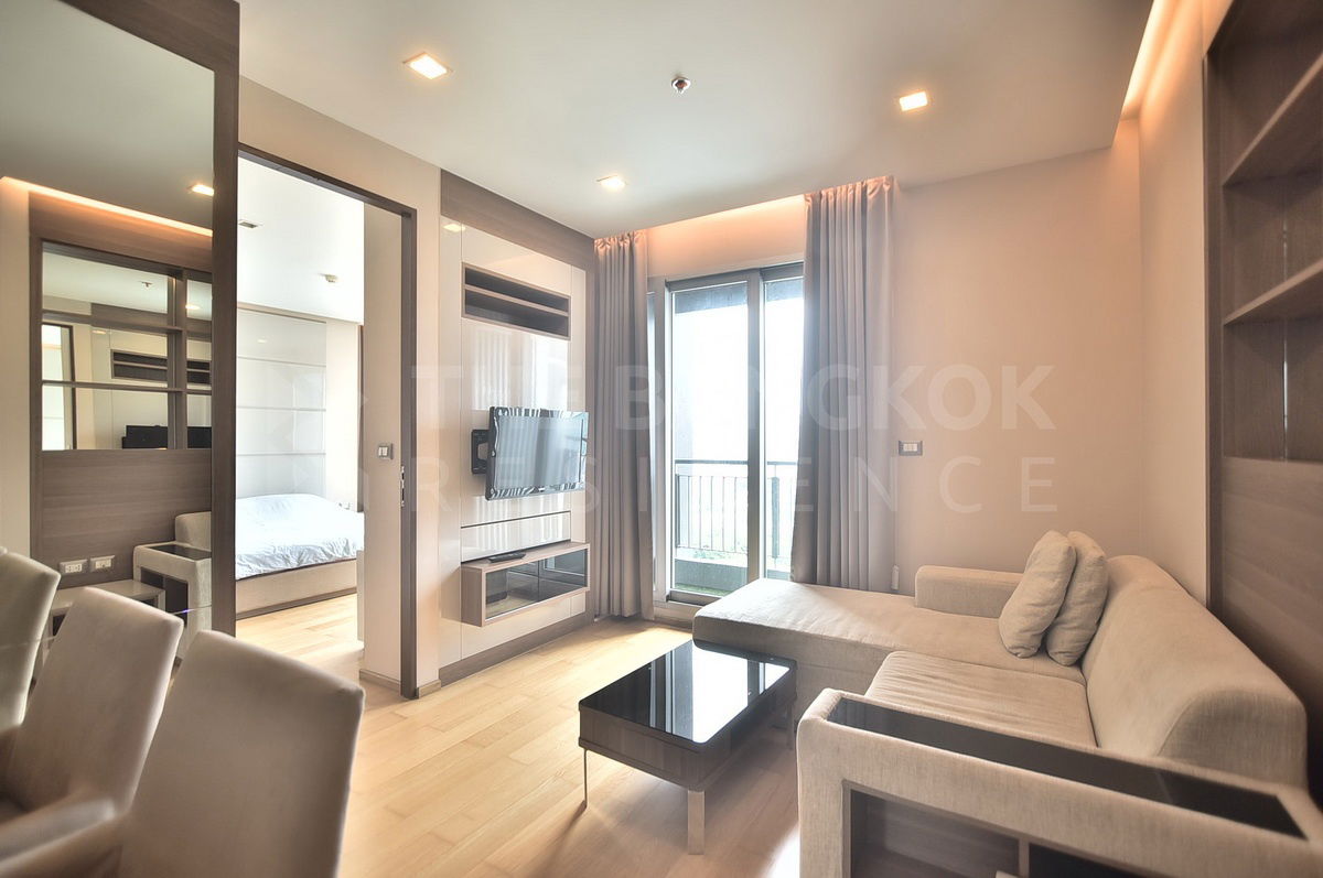 picture ✨✨The Address Asoke Easy Travel, Fully Utilized Space near MRT Phetchaburi Station - 1/11
