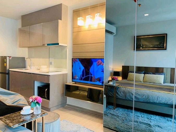 🎈#PO2301_289🎈𝗙𝗼𝗿 𝗥𝗲𝗻𝘁 k.🔥🔥#Near MRT Rama 9 ✨#Available room, can make an appointment to view Condo Life Asoke Rama 9