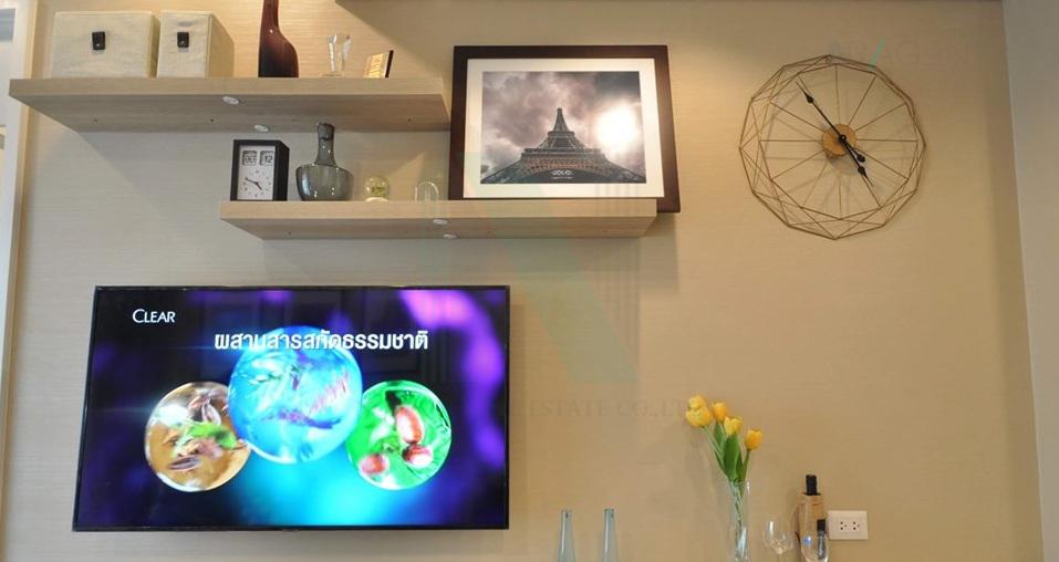 picture ðExclusive!ð For Rent Condo THE SAINT RESIDENCES Building B, Floor 16,1 bed room, Room size 35.00 sqm - 1/8