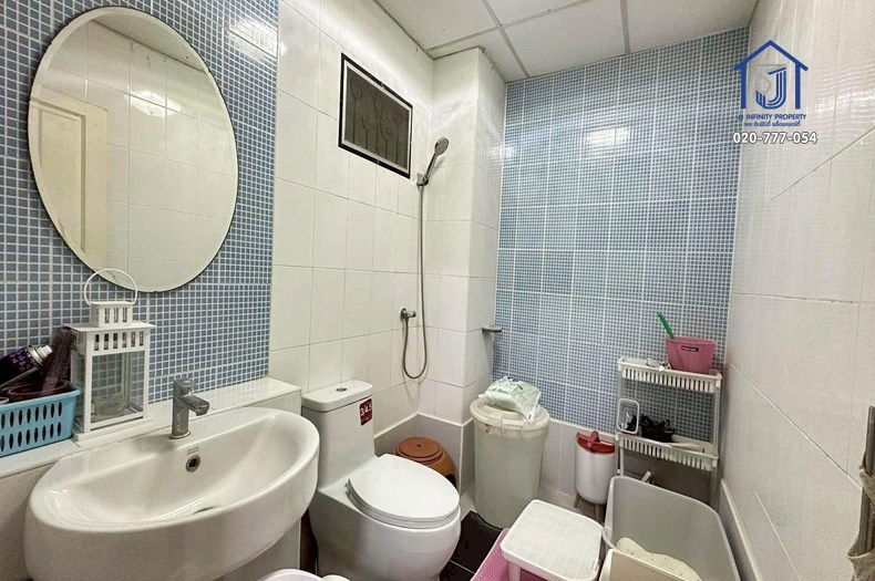 รูป ขายทาวน์โฮม 2 ชั้น หมู่บ้านนิรันดร์วิลล์ สุขุมวิท ถนนเฉลิมพระเกียรติ ร.9 ซอย 22 เเยก 5 ใกล้รถไฟฟ้า MRT สายสีเหลือง - รูปที่ 9/11