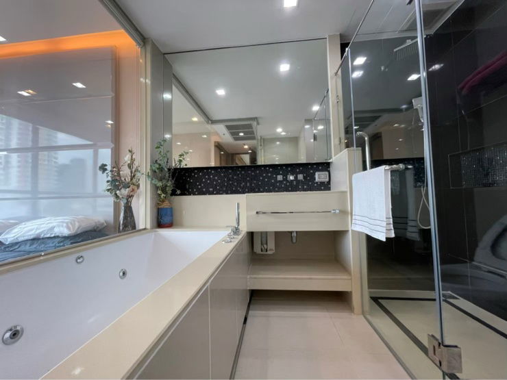 รูป ให้เช่า 2 ห้องนอน The Address Sathorn ขนาด 80 ตรม รีโนเวท พร้อมเข้าอยู่ BTS เซนต์หลุยส์ - รูปที่ 7/8