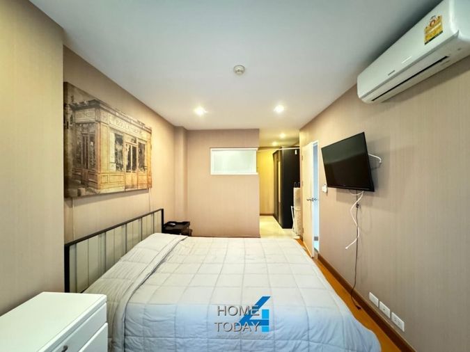 อยู่สบาย ใกล้สุวรรณภูมิ! คอนโดใหญ่ 2 ห้องนอน วิวสนามบิน ห้องเพดานสูง โปร่งโล่ง เฟอร์ครบ พร้อมอยู่ได้เลย ที่ Airlink Residence อาคาร 6 ชั้น 2 ✨