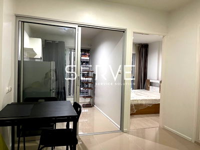 Condos for rent : 1 Bed Large Room Condo High Rise Good Location MRT Phra Ram 9 400 m. / Condo For Rent-Aspire Rama 9