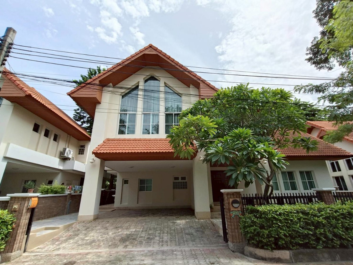 Single house for rent, Nichada Thani, 4 bedrooms, near ISB_Sunshine International School_Palmtree