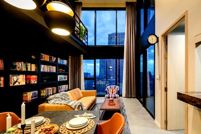 Condos for rent : The Loft silom. 3beds 120sqm. Line id: @pfagent