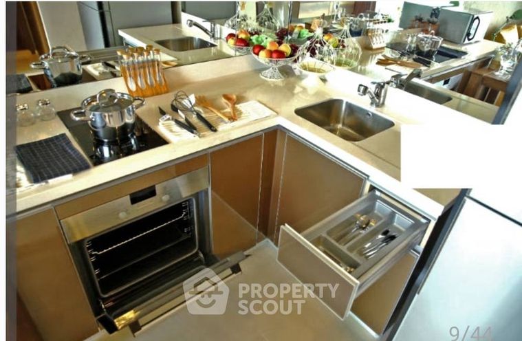 1-bed condo for rent, 50.5 sqm, Menam Residences