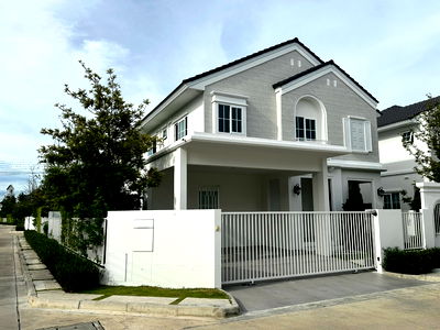 เช่าบ้านเดี่ยว บ.ศรีไทยวิศวภัณฑ์ : บ้านเดี่ยวให้เช่า  ชัยพฤกษ์ บางนา กม.15 บ้านใหม่ แต่งสวย หลังมุม  (SPSEVE1365)
