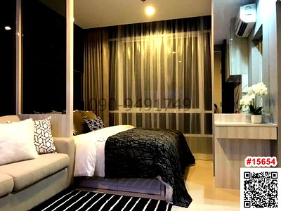 คอนโดให้เช่า : เช่า คอนโด THE SKY สุขุมวิท ตึกB ห้องสวย พร้อมเข้าอยู่ ใกล้รถไฟฟ้า BTS อุดมสุข