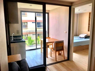 Condos for sale Ngam Wong Wan Road : For sale🌟 Special deal! Beautiful room, fully furnished, convenient location, T-One Condo, near the BTS MD-25084830