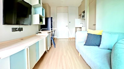 Condos for rent : 1 Bed Large Room  City view Fully furnished Good Location Close To MRT Phetchaburi 900 m  @ Lumpini Suite Phetchaburi-Makkasan