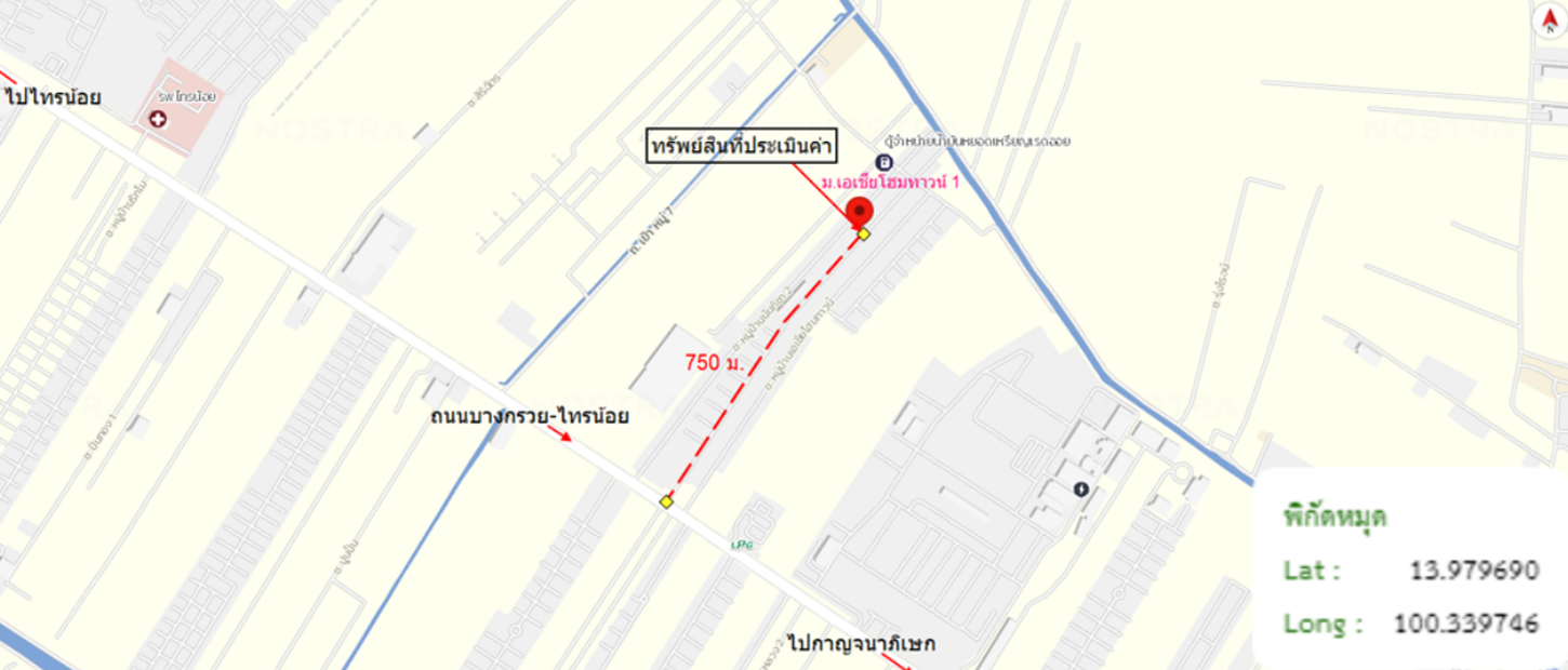 รูป ทาวน์เฮ้าส์ 16 ตร.วา เอเชียโฮม ทาวน์ 1 ไทรน้อย นนทบุรี 1.6M - รูปที่ 17/18