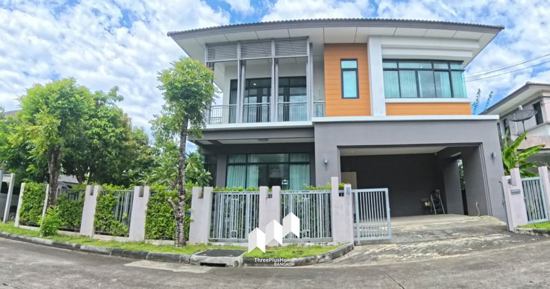 ขายบ้านเดี่ยว : บ้านเดี่ยวAtoll Jaya Bay บางนา ขาย 3ห้องนอน 3ห้องน้ำ ที่ดิน 72วา แปลงมุม มีสวนข้างบ้าน