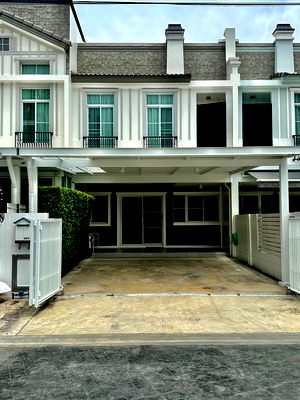 เช่าทาวน์โฮม ถนนบางนา - ตราด : ให้เช่า อินดี้2 บางนา–รามคำแหง2 ทาวน์โฮม 2 ชั้น แปลงกลาง หน้าสวน เฟอร์นิเจอร์ครบ พร้อมอยู่ ใกล้เมกาบางนา และม.รามคำแหง2