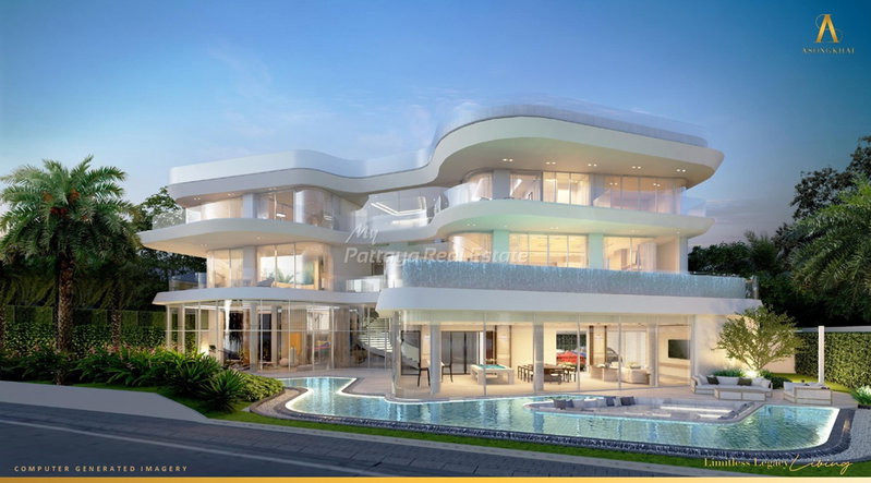 Houses for sale : Company Name - 5 Bedrooms Pool Villa for sale in Asongkhai Beachfront Pool Villa HJASK01