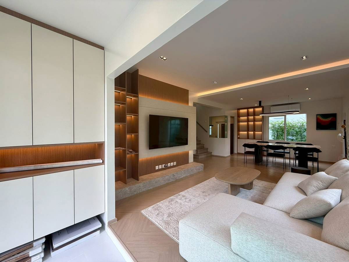 รูป ให้เช่า บ้านเดี่ยว หมู่บ้านวิลลาจิโอ3 ศรีนครินทร์–บางนา บ้านแปลงหน้าสวน เงียบสงบ ตกแต่งครบ พร้อมอยู่ เหมาะสำหรับครอบครัว ใกล้เมกาบางนา - รูปที่ 2/20