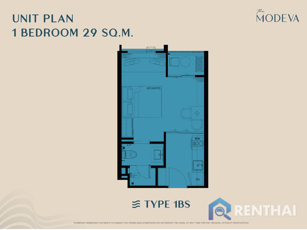 For sale condo 1 bedroom at The Modeva - image 3