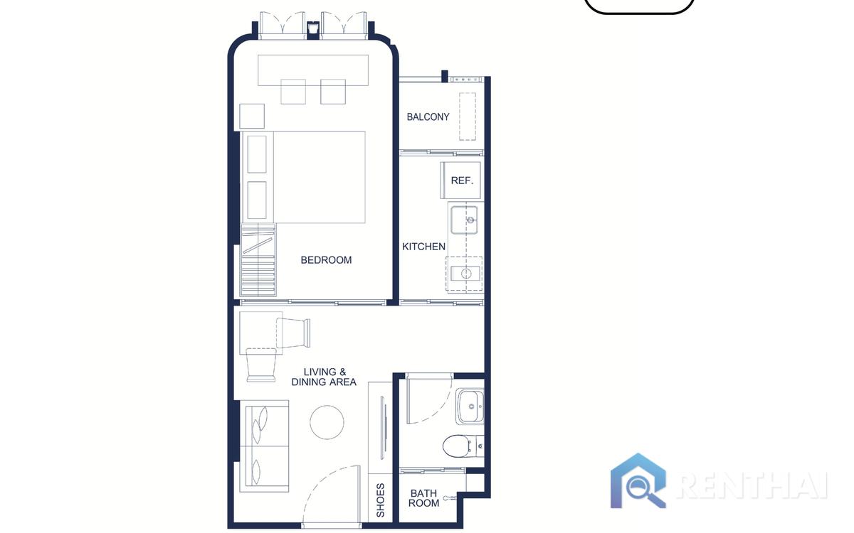 For sale condo 1 bedroom at The Base Bukit - image 3