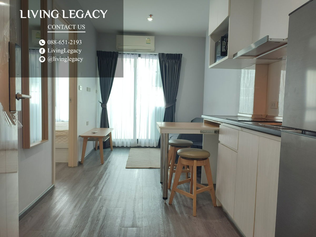 picture SJUOZ0 Condo For Rent Rich Park @ Triple Station 29 Sq.M. Floor 6 line id : @livinglegacy - 10/33