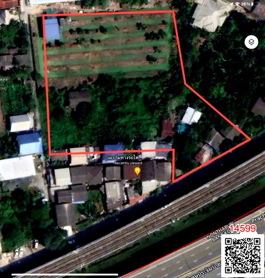 ขายที่ดิน : ขาย ที่ดิน บางกรวย อยู่ถนนเมนเลียบด่วนศรีรัช เลียบทางด่วน จำนวนที่ดิน 1,944 ตารางวา