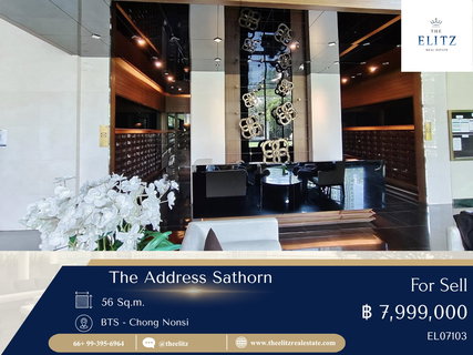 💖 Rare Unit! ห้องแต่งสวย วิวเมือง 180° The Address Sathorn พร้อมอยู่ทันที 💯