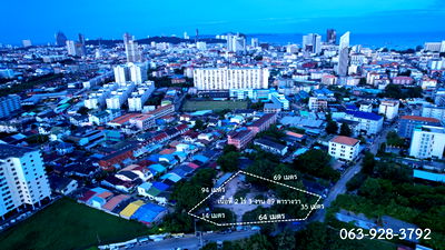 Land for sale Nong Prue, Chonburi : Premium Land for Sale in Central Pattaya  A prime 2 Rai 3 Ngan 89 Sq. Wah plot, fully filled and ready for development.