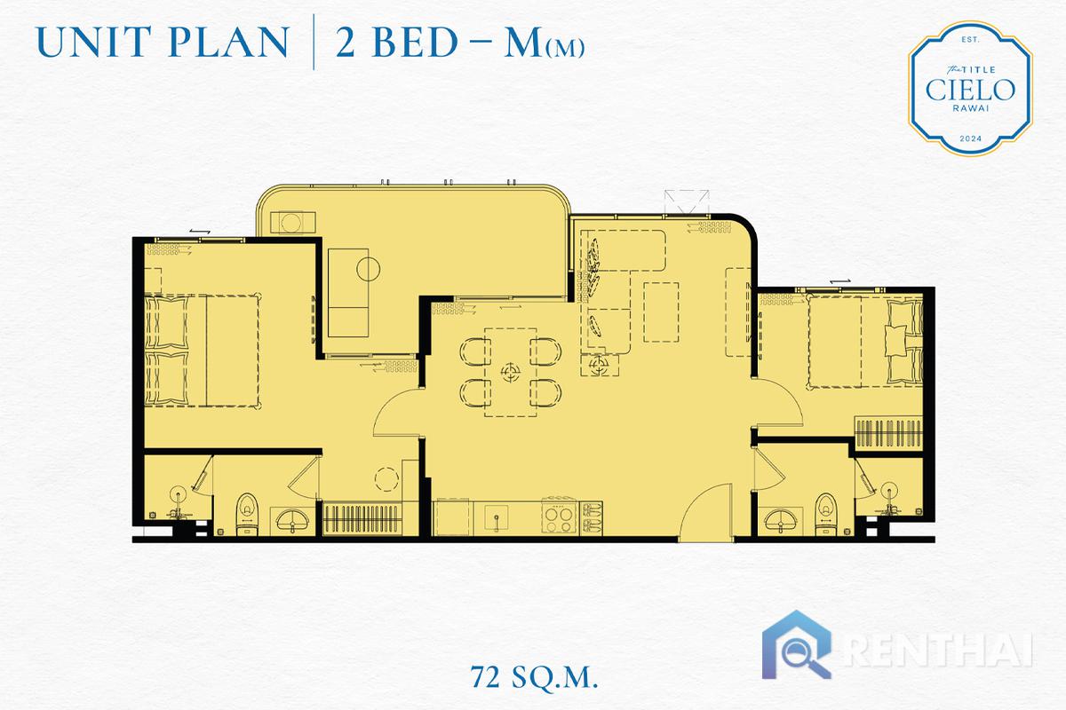 For sale condo 2 bedrooms at The Title Cielo Rawai - image 2