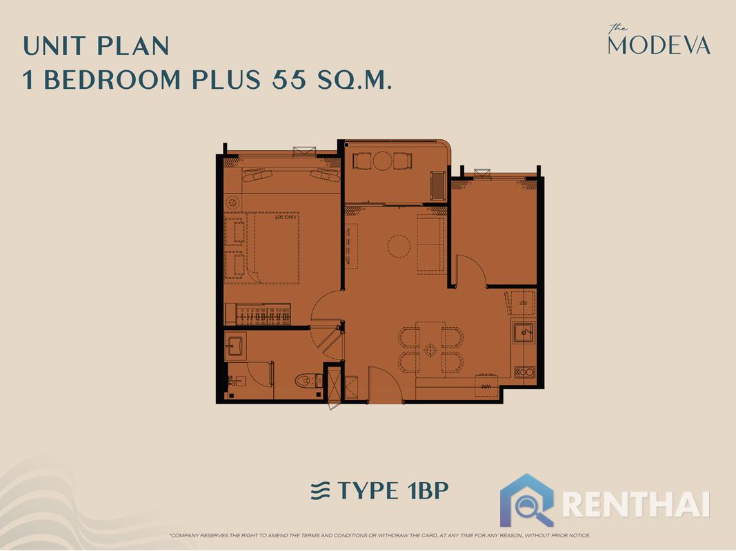 For sale condo 1 bedroom at The Modeva - image 4