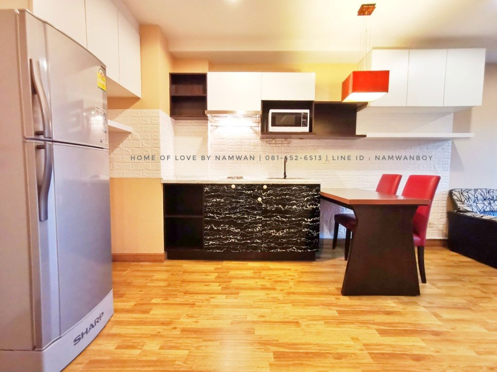 รูป ((ให้เช่า)) คอนโดบ้านนวธารา เกษตร-นวมินทร์ ตึกA ชั้นบนสุด ห้อง 38 ตรม. วิวสระ แต่งสวย ราคาสุดคุ้ม!! (TA875) - รูปที่ 13/22