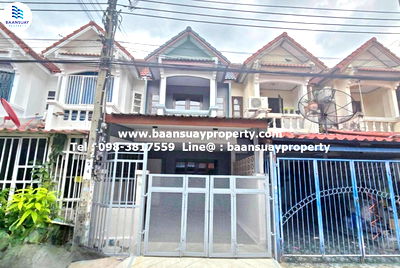 เช่าทาวน์โฮม เขตบางขุนเทียน : ให้เช่า ทาวน์เฮ้าส์ 2 ชั้น หมู่บ้าน วี.เค.โฮม ซอยอนามัยงามเจริญ 25 รีโนเวทใหม่ พร้อมเข้าอยู่