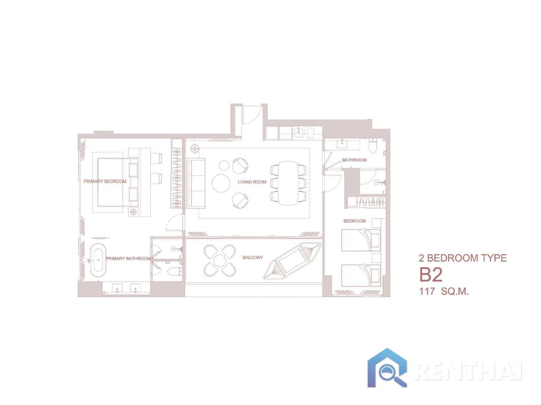 For sale condo 2 bedrooms at Surfhouse Residences - image 3
