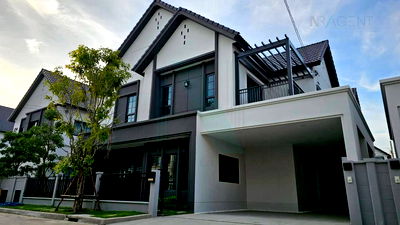 เช่าบ้านเดี่ยว บางพลี สมุทรปราการ : ให้เช่าบ้านเดี่ยว 2 ชั้น เซนโทร บางนา 4 ห้องนอน 5 ห้องน้ำ