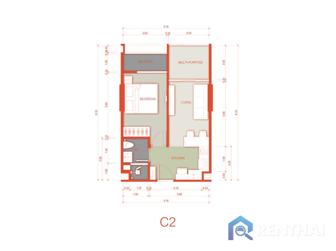 For sale condo 1 bedroom at Arise Vibe - image 3