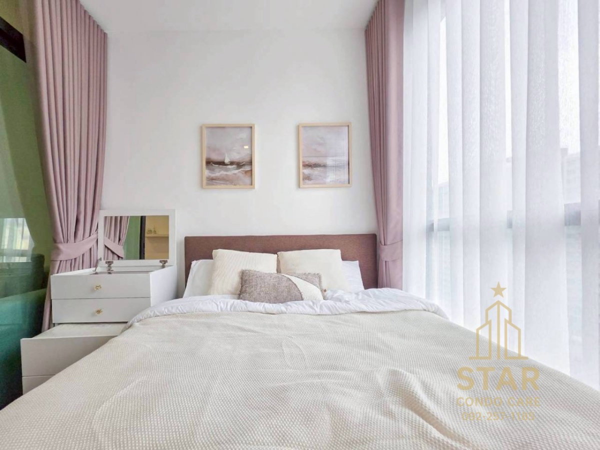 ✨ให้เช่า คอนโด The Rich พระราม 9 – ศรีนครินทร์ ✨ติด Airport Link หัวหมาก เดินทางสะดวก ห้องใหม่มือ 1