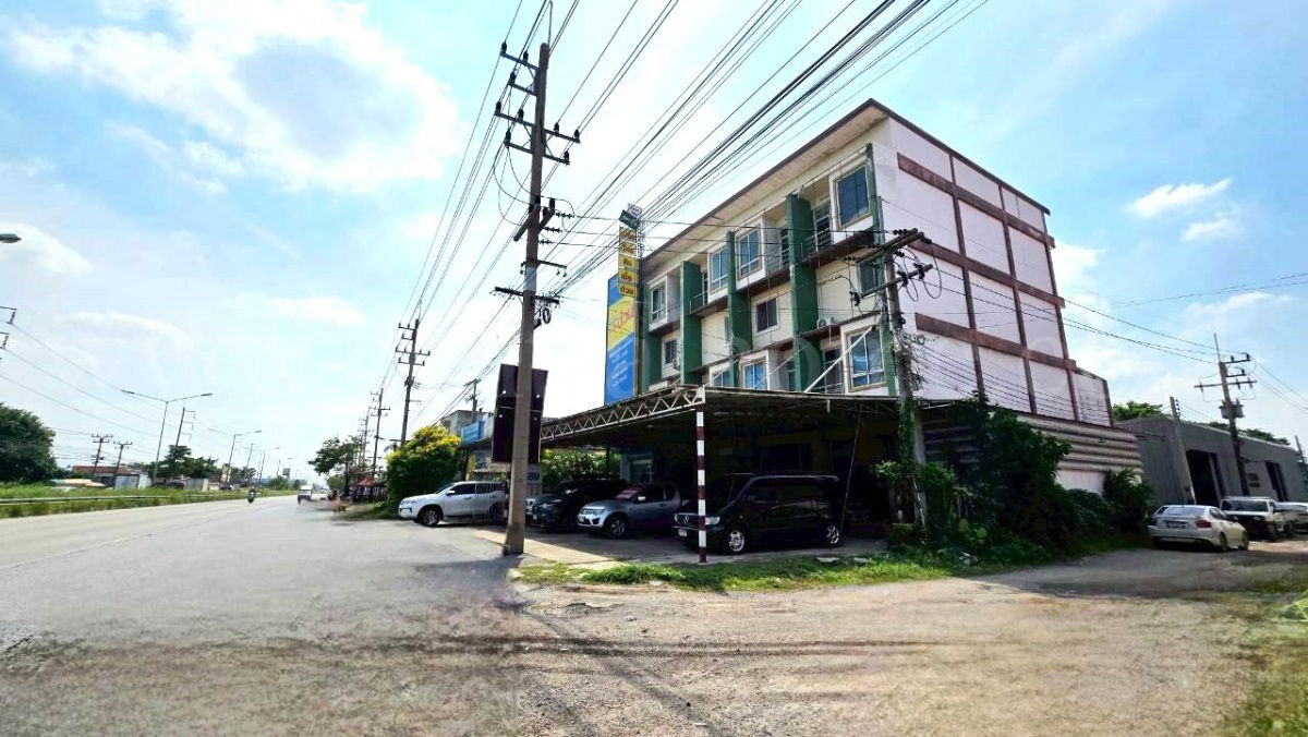 รูป อาคารพาณิชย์ 4 ชั้น 3 คูหา ลาดหลุมแก้ว ติดถนน ปทุมธานี - บางเลน  - รูปที่ 2/12