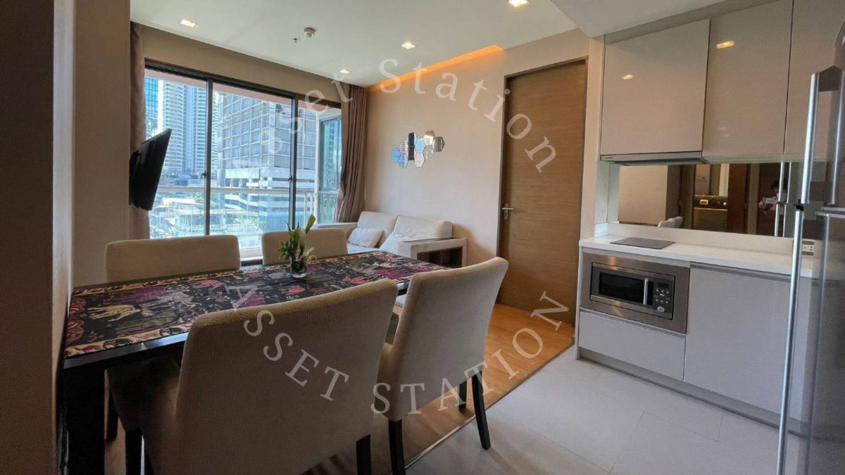 รูป ให้เช่า The Address Sathorn ตกแต่งครบ ใกล้ BTS ช่องนนทรี - รูปที่ 3/19