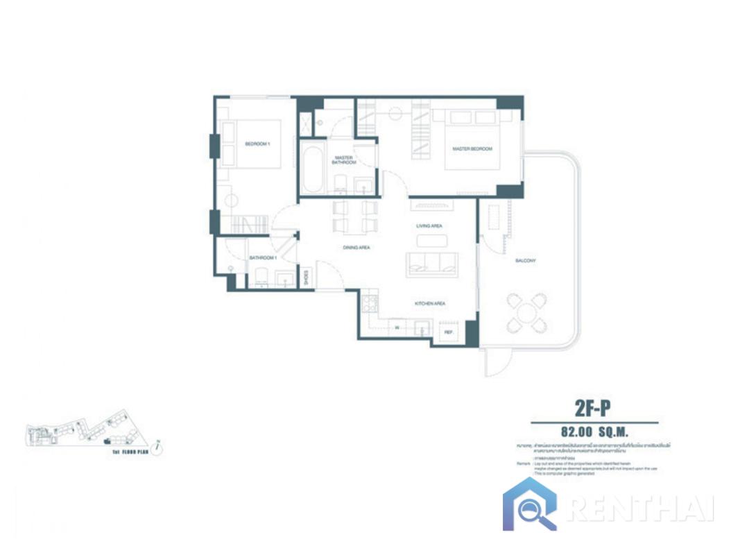 For sale condo 2 bedrooms at Canvas Cherngtalay - image 4