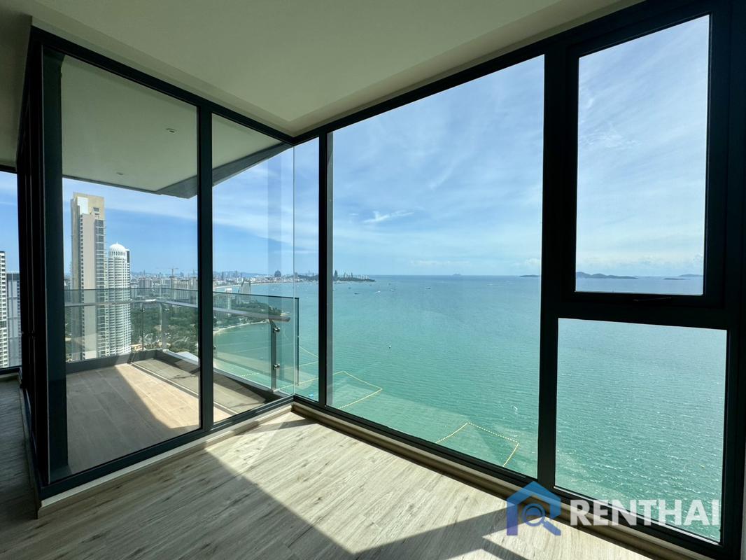 รูป คอนโดหัวมุมหรู 2 ห้องนอน Arom Wongamat Pattaya — ชื่อคนไทย | วิวทะเล 360 | 23 ล้านบาท - รูปที่ 9/23