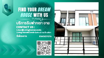 เช่าบ้านเดี่ยว นิคมบางปู : RW007076 🐱Pet friendly🐶 ให้เช่าทาวน์โฮมPleno สุขุมวิท-บางนา 2 ทำเลดีที่สุดในโครงการ