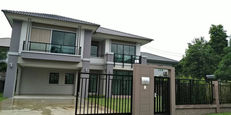 ขายบ้านเดี่ยว : ขายบ้านเดี่ยว 2 ชั้น หมู่บ้าน ภัสสร แจ้งวัฒนะ-ชัยพฤกษ์ 109 ตารางวา