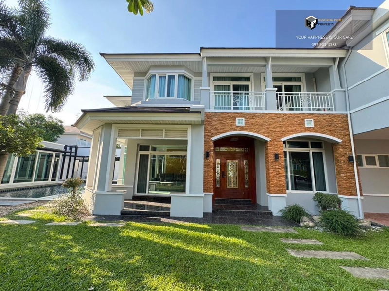 บ้านเดี่ยวให้เช่า : Perfect Masterpiece Rama 9 | บ้านพร้อมอยู่ เฟอร์ทั้งหลัง มีสระว่ายน้ำ เรือนรับรอง #2025102512516