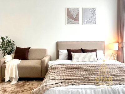Condos for rent : ✨ Renting condominiums for The Rich Rama 9 – Srinakarin ✨ Adjacent to Airport Link Huamark, easy access to the new room at the first hand.
