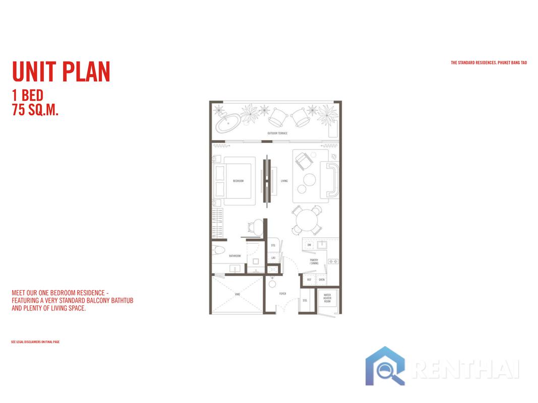 For sale condo 1 bedroom at The Standard Residences - image 3