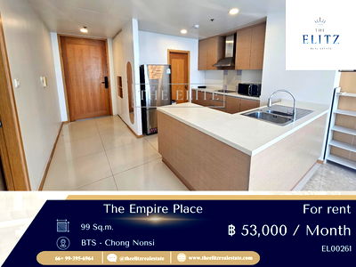 คอนโดให้เช่า : ✨ Luxury Living at The Empire Place | High-End Condo for Rent with Exceptional Convenience 💖