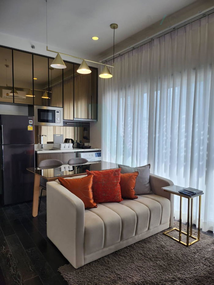 picture ðš For Rent Condo PARK ORIGIN THONGLOR Building 1, Floor 12A,2 bed room, Room size 45 sqm - 2/8