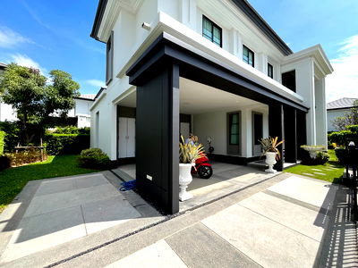 บ้านเดี่ยว เซฟวัน โก ศรีสมาน : ขายบ้านเดี่ยว บ้านตัวอย่าง บิ้วอินพร้อมอยู่ โครงการเศรษฐสิริ แจ้งวัฒนะ - ประชาชื่น 2 (ไม่เคยเข้าอยู่)
